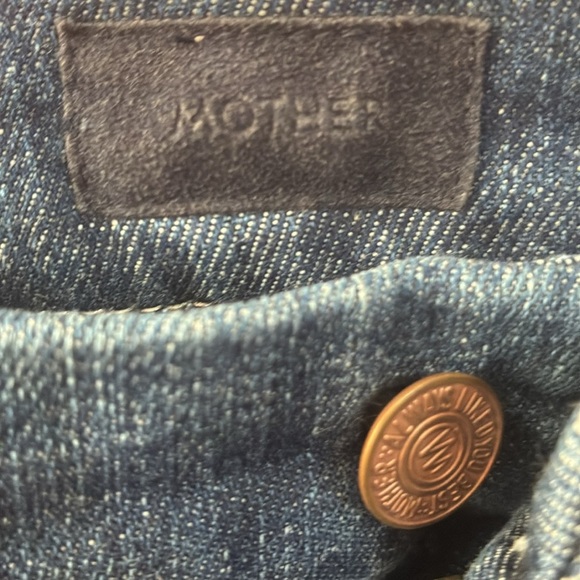 MOTHER The Looker Crop Jeans in Switch It Up size 26 - Picture 7 of 14